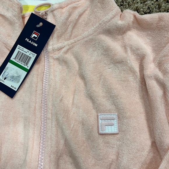 Fila Sabina Women's Light Pink Jacket - Picture 3 of 5
